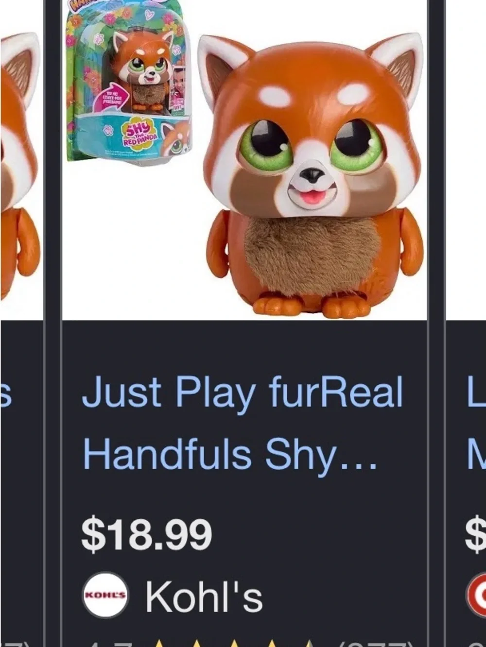 Shy the Red Panda Interactive Pet - Orange & Cream